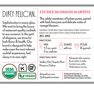 Lychee Blossom Martini