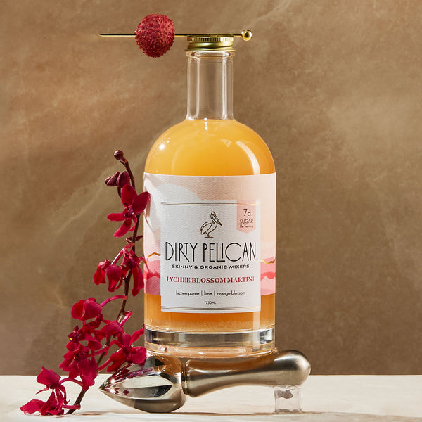Lychee Blossom Martini | Skinny & Organic Cocktail Mixer | Dirty