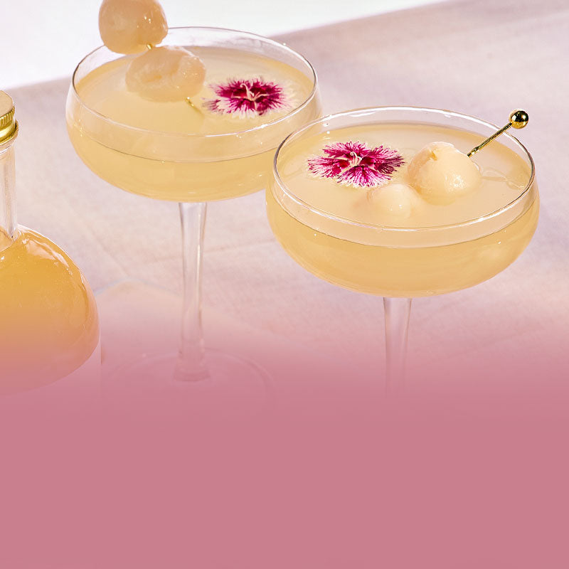 Lychee Blossom Martini | Skinny & Organic Cocktail Mixer | Dirty