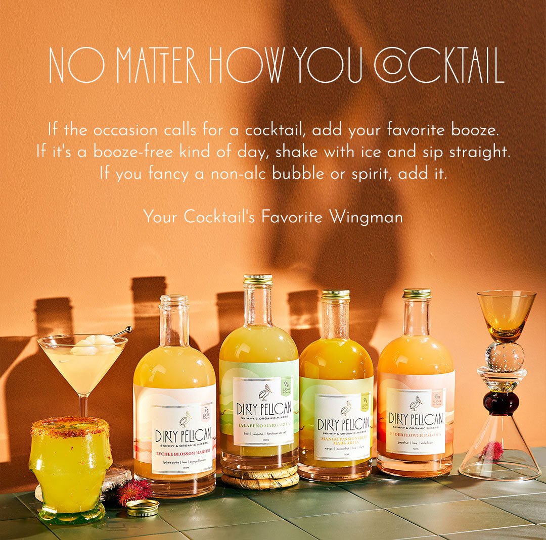 Skinny & Organic Cocktail Mixers: Non-Alcoholic