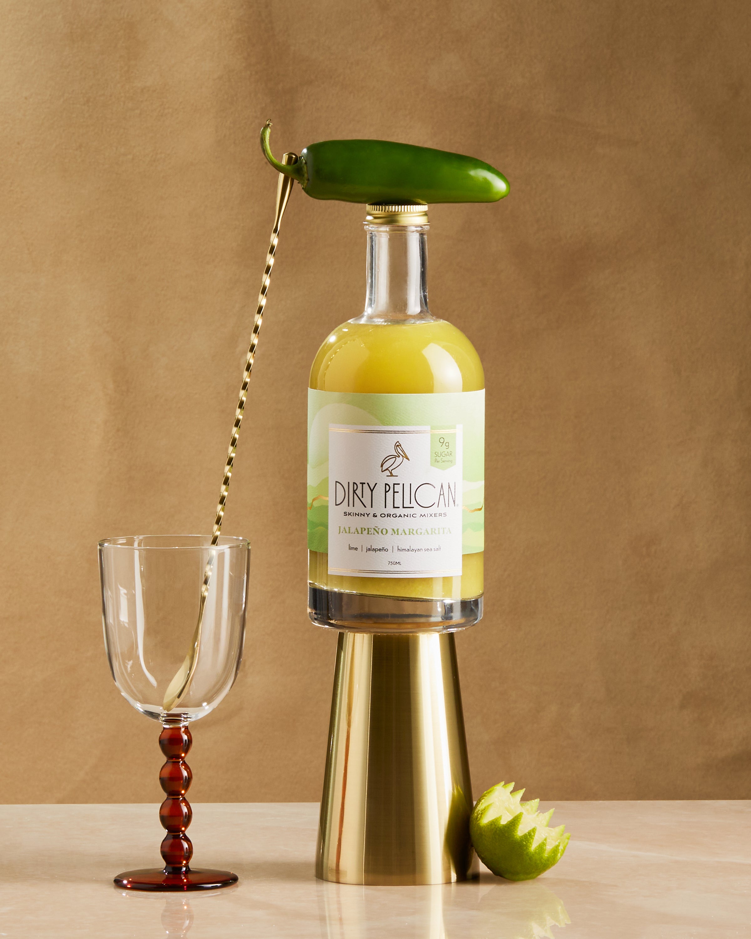 Buy Jalapeño Margarita Cocktail Mixer Online | Dirty Pelican